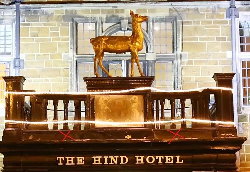 The Hind Hotel Wellingborough Exterior foto